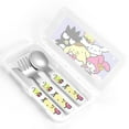thumbnail image 4 of Picia Sanrio Pattern Toddler Utensils, Children's Knife, Fork And Spoon Set,Kids Silverware Set with Handle, 430 Stainless Steel, 4 of 8