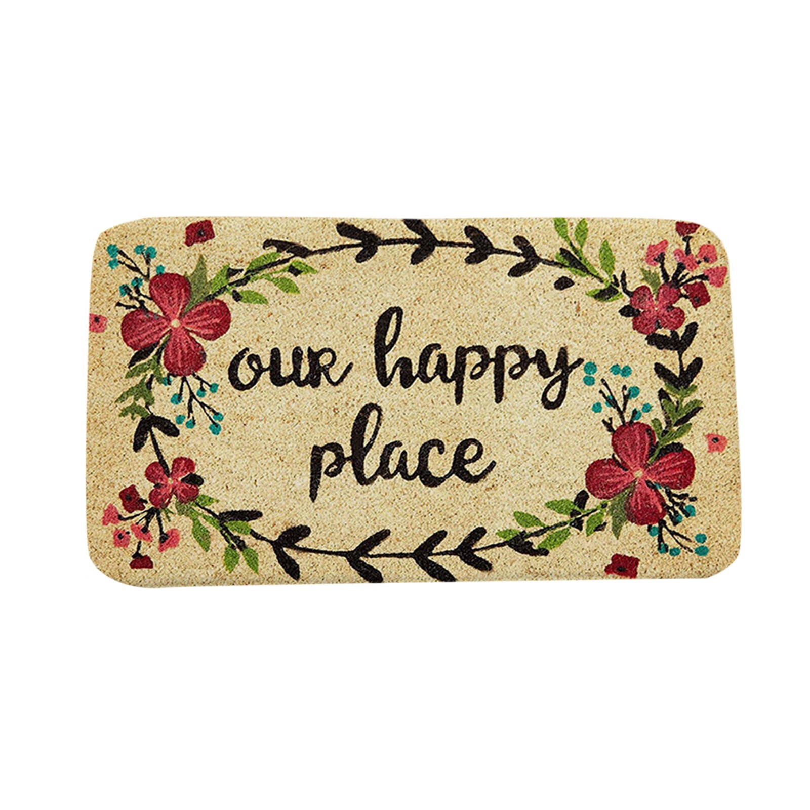 Halloween Decorations New Creative Text Home Printed Floor Mats