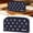 Navy Blue, variant on Vertical Letter Star Pattern Pencil Case, Multifunctional Aesthetic Stationery Bag with Large Capacity, Standing Makeup and Pen Organizer for Schol and Office (Brown)