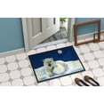 thumbnail image 2 of Polar Bears Moonlight Snuggle Doormat 24x36, 2 of 4