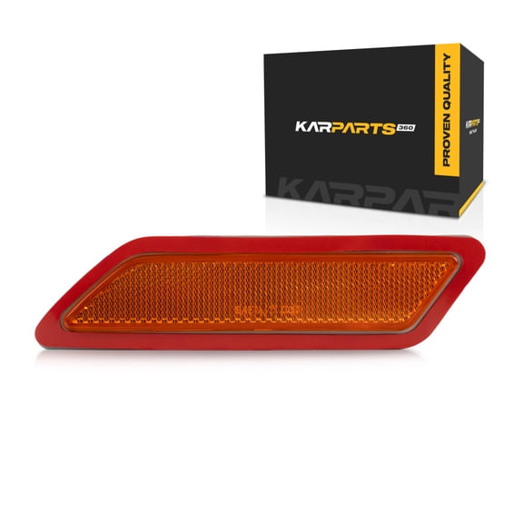 CarLights360: For 2012-2018 BMW 328i Side Marker Light Assembly Driver Side | LED | DOT Certified | For BM2554102