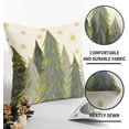 thumbnail image 2 of Grey Christmas Pillow Covers 20x20 Inch Set of 2 Santa Tree Gold Snowflake Xmas Decorative Square Throw Pillows For Couch Winter Holiday Pillow Cases Farmhouse Home Decor For Sofa Porch Outdoor, 2 of 6