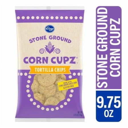 Kroger® Stone Ground Corn Cupz® Tortilla Chips 9.75 oz