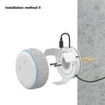 thumbnail image 4 of Sywqhk Soporte de montaje en pared para altavoces domésticos inteligentes Echo Dot de 3.ª generación (blanco), 4 of 9