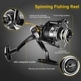 thumbnail image 4 of Fishing Rod Kit, Carbon Fiber Telescopic Fishing Pole and Reel Combo with Spinning Reel, Line, Lure, Hooks and Carrier Bag, Fishing Gear Set for Beginner Adults Saltwater, 4 of 9