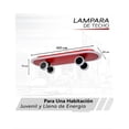 thumbnail image 3 of Lampara INFANTIL roja ILUMINACION LUZ VIC DE techo, 3 of 3