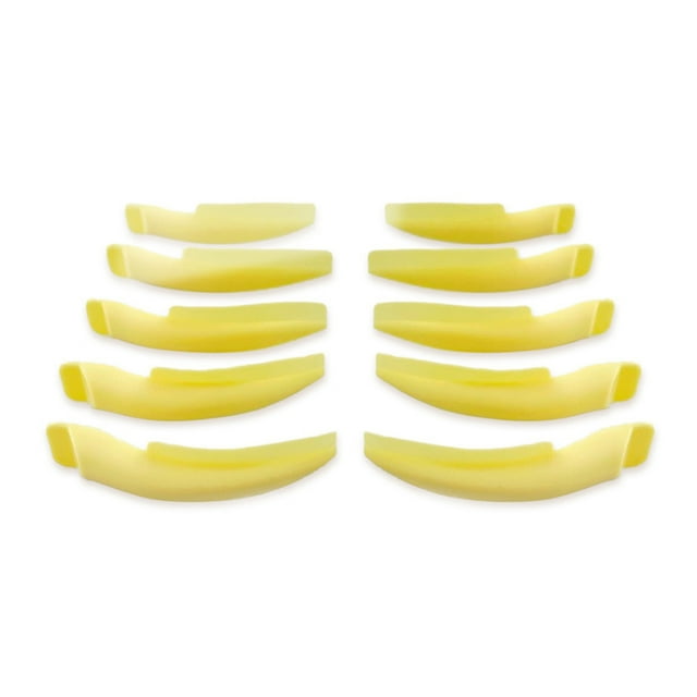 5 pares de almohadillas para levantar pestañas, almohadillas de silicona para permanente de pestañas, reutilizables TFixol Almohadillas de elevación
