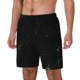 thumbnail image 1 of Balery Black Marble Bañador para hombre, shorts de playa de secado rápido con entrepierna y forro de compresión-Large, 1 of 6