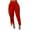Red, variant on XFLWAM Women's High Waist Fringe Pants Bodycon Sweatpants Bodycon Casual Side Tassel Long Pencil Bottoms Solid Color Knitted Tassel Pants Wine M