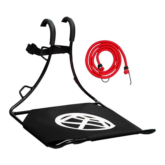 Portaequipajes de almacenamiento, portaequipajes de carga, accesorios, fácil instalación, portabolsas delantero para bicicleta Rojo negro