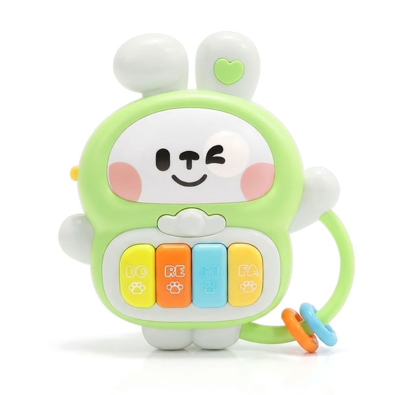 Toys for 1 Year Old Girl Gifts, Baby Toy 6-12-18 Months, Musical Rabbit Toddler Learning Toy for 1 Year Old Boy Gift Present, 1st Birthday Gift for Boy, Toys with Music Light