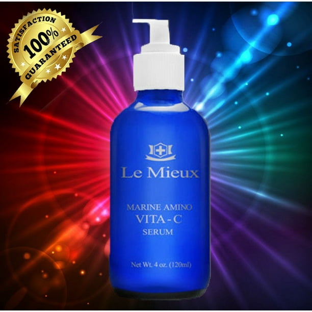 Le Mieux Le Mieux Skin Care Marine Amino Vita C Serum 4 Oz Professional Men Women 04 Walmart Com Walmart Com
