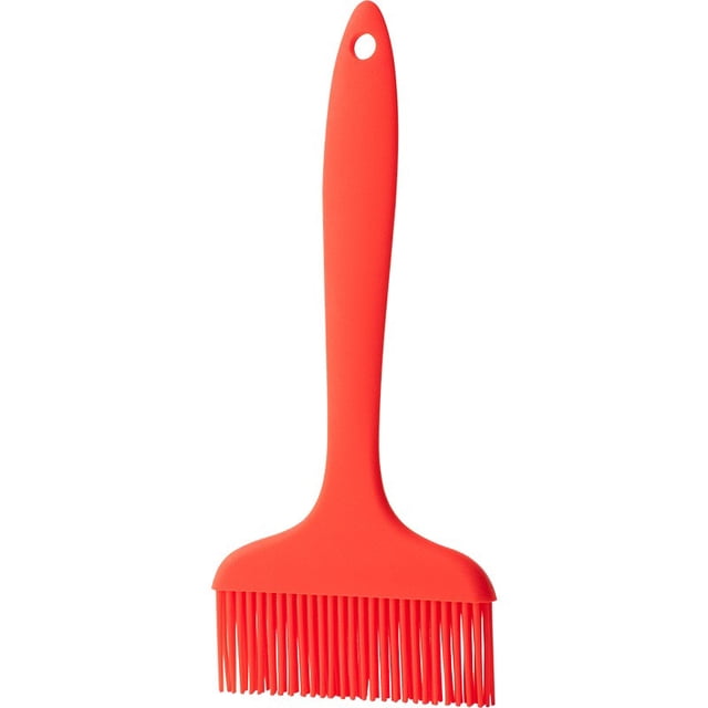 Bbq Brush Wide Silicone Basting Brush for Grilling Pancakes and Kitchen Use(Red,1-Piece) Rkxzt