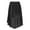 Black, variant on CHICTRY Big Girls Chiffon High Low Dance Skirt Asymmetrical Ballet Jazz Performance Skirt