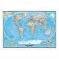 thumbnail image 2 of National Geographic RE00622003 World Classic Map - Enlarged And Laminated, 2 of 2