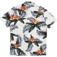 thumbnail image 2 of Quiksilver Men's Hawaiian Pool Slider Tropical Woven Button Down Shirt (Medium, Snow White/Multi), 2 of 2
