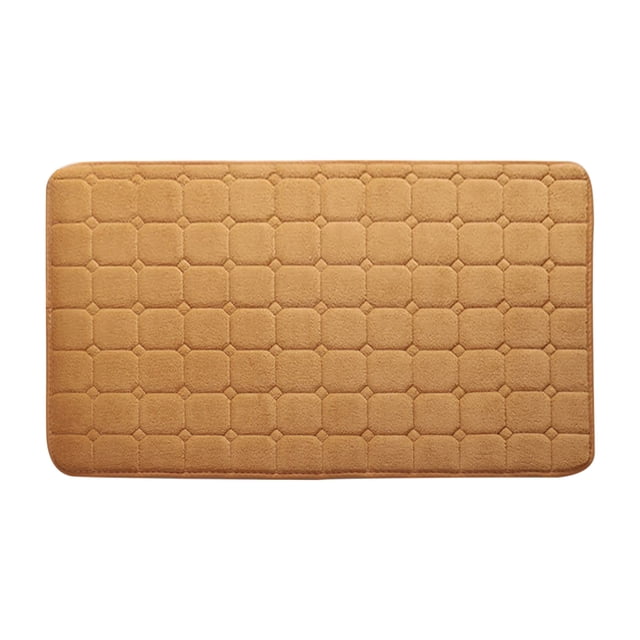 EARKITY Bath Mats, Memory Foam Bath Mat, Bath Mats for Bathroom, Absorbent Bath Rugs for Bathroom, Quick Dry Shower Mat, Bath Carpet for Floor, Non Slip Bathroom Floor Mat