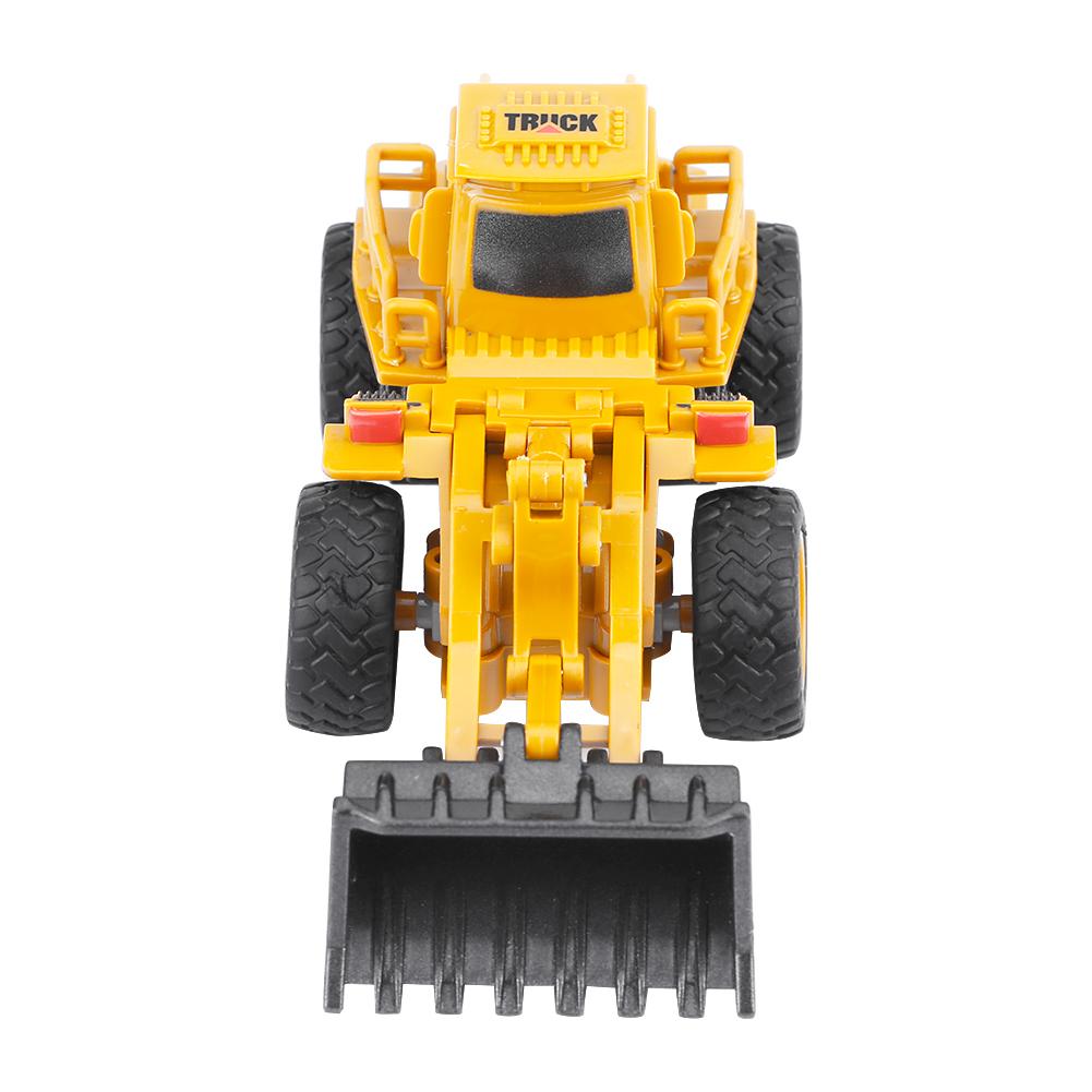 Tebru Remote Control Excavator Truck Digger Toy RC Crane Mini