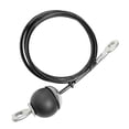 thumbnail image 1 of de polea de fitness Cable de 5 mm Diy Práctico Muñecas múltiples Muñecas de brazos Foradas de entrenamiento de accesorios portátiles de acero 400 cm, 1 of 8
