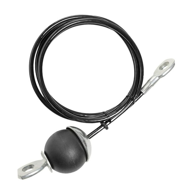 Fitness Polea Cable de acero Cordera Muñecas de servicio pesado de entrenamiento Máquina de ejercicio Máquina de ejercicio Diy Polea Adjunta 400 cm