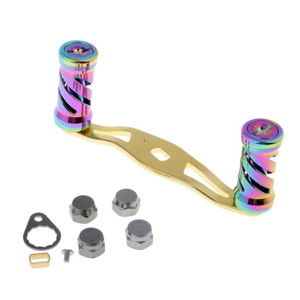de carrete Botón Aparejos de bricolaje para carretes de baitcasting / shamjiam Manija del carrete de pesca