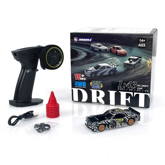 1/43 Radio Control Drift Car 4WD RC 2.4g Mini Race Car Toy High Speed Model