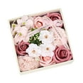 thumbnail image 5 of Tongina Floral Scented, Soap Flower Box, Simulated Flowers Ornament Flower Bath Soap, Artificial Flower Soap, for Wedding Anniversary Pink, 5 of 8