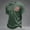 Green02, variant on Dwelliawo Men's 250 Anniversary Usa Shirt American Flag Freedom Short Sleeve Patriotic Shirts 1776-2026 Patriotic Shirt Polo Tee Green 2XL