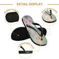 thumbnail image 3 of YAZAOOSummer Flip Flops Creatively Ethereal Swan Majesty Simple Beach Sandals, 3 of 8