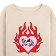 thumbnail image 3 of Bratz - Bratz Angel - Flames - Women's Lightweight French Terry Long Sleeve Shirt, 3 of 5