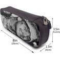 thumbnail image 3 of Lil Peep Leather Pencil case Pencil case Stationery Bag Office Portable Storage Box Cosmetic Box Folder, 3 of 5