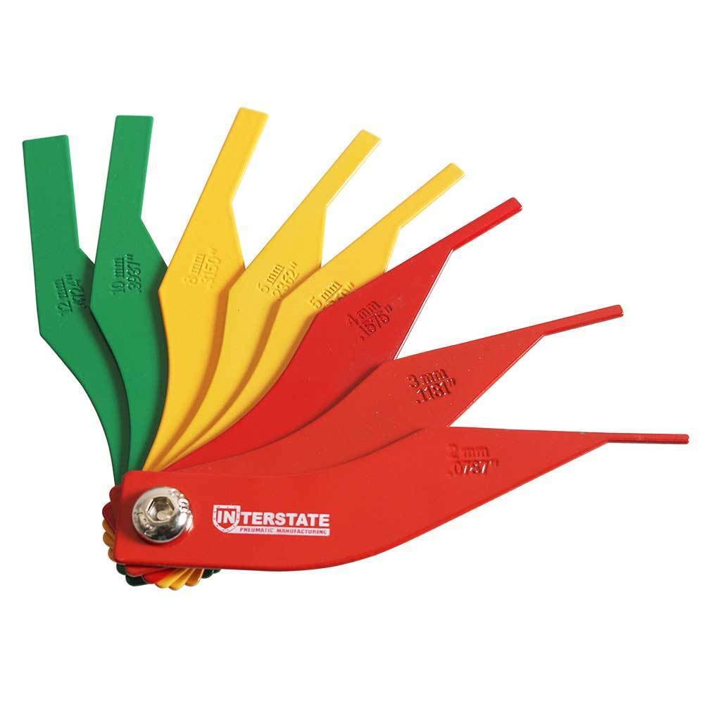 Brake Pad Checker Liner Lining Thickness Gauge Gage