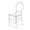 Banquet Clear, variant on Efavormart 3-Pack Clear Acrylic Chiavari Ghost Chairs with Oval Open Back – Transparent Resin Stackable Armless Chairs