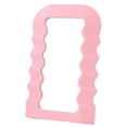 thumbnail image 3 of Espejo de Pared para Colgar, Diseño de Decoración para Entrada de Baño, Fácil de Montar, Montado en La Pared Y de Mesa, Diseño Contemporáneo Rosa Gloria Espejo de maquillaje de mesa, 3 of 6
