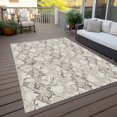 thumbnail image 6 of Addison Rugs Chantille Indoor/Outdoor Transitional Abstract Ivory Washable Rectangle Rug, 3' x 5', 6 of 6