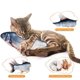 thumbnail image 2 of Flopping Fish Cat Toy con Catnip Bag Motion Kitten Toy, Juguetes interactivos de felpa para gatos, Juguete divertido para hacer ejercicio para gatos Zhivalor LRWJ764-2, 2 of 5