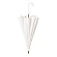 thumbnail image 1 of lionlar 16 Ribs Long Handle Umbrella Automatic Open Windproof Travel Umbrella Waterproof White, 1 of 9