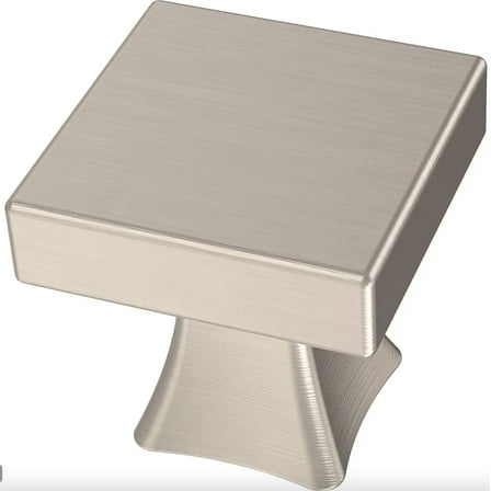 Liberty P43421W-SN Satin Nickel 1" Casual Square Cabinet Knob