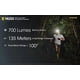 thumbnail image 2 of Linterna frontal de camping Nitecore NU33, 700 lúmenes, recargable por USB-C, 2 of 9