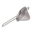 thumbnail image 1 of Fine Mesh Conical Sieve, 18/8 Stainless Steel, Kitchen Collection, Durable Construction, Multi-Purpose, Quality Straining, Polished Rim Handle, Small Needs, 3-Inch, 1 of 7