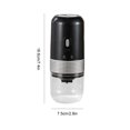thumbnail image 4 of Molinillo de café eléctrico con cafetera USB, molino de granos de café inalámbrico para el hogar, 4 of 6