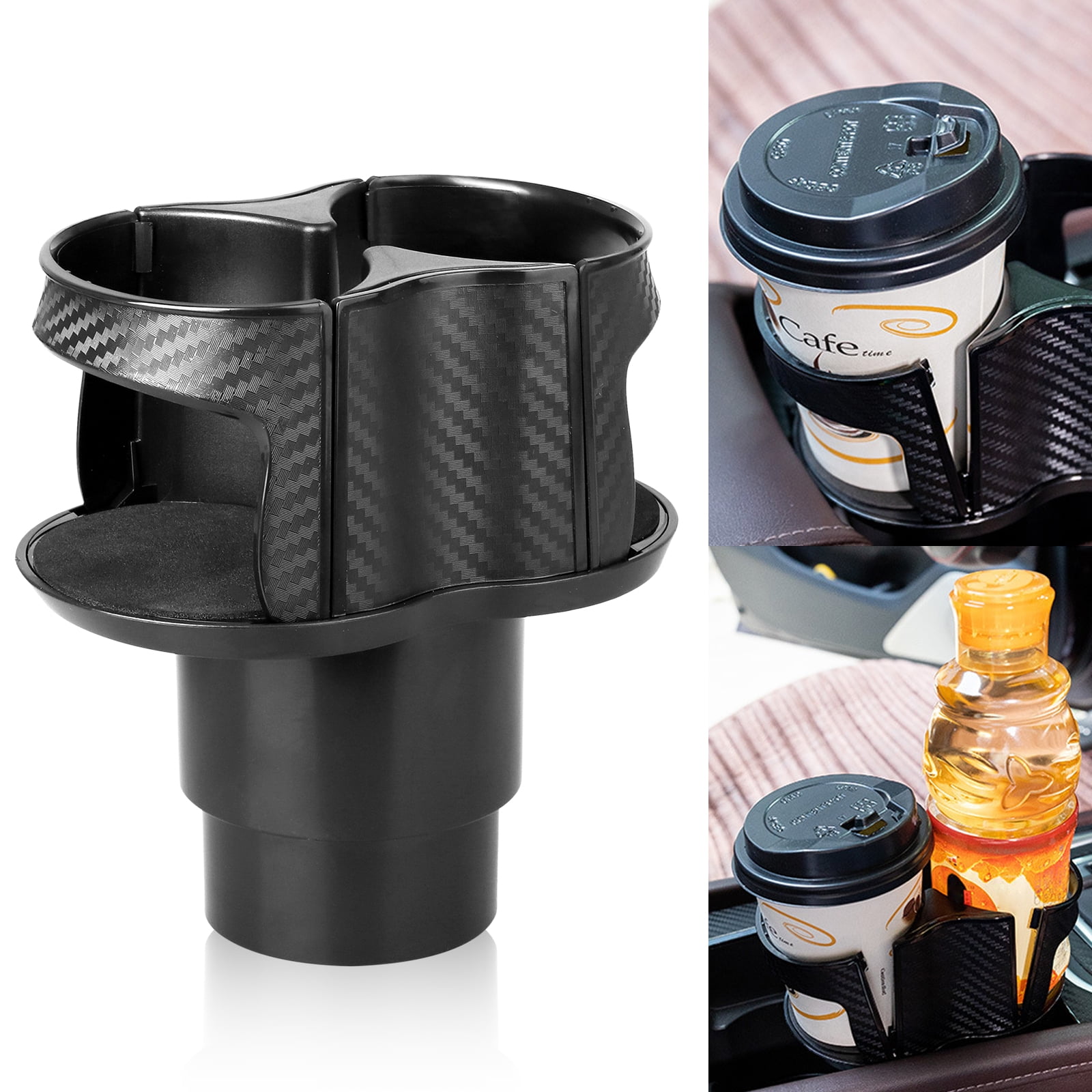 Motors Universal Car Cup Holder Double Hole Mount Water Bottle Mug