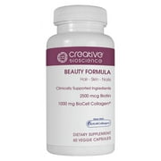 Creative Bioscience Beauty Formula Veggie Capsules, 60 Ct