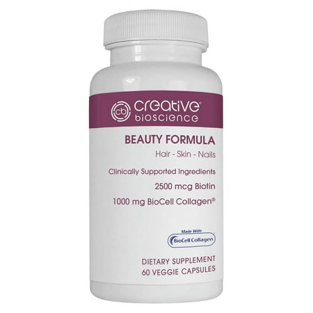 Creative Bioscience Beauty Formula Veggie Capsules, 60 Ct