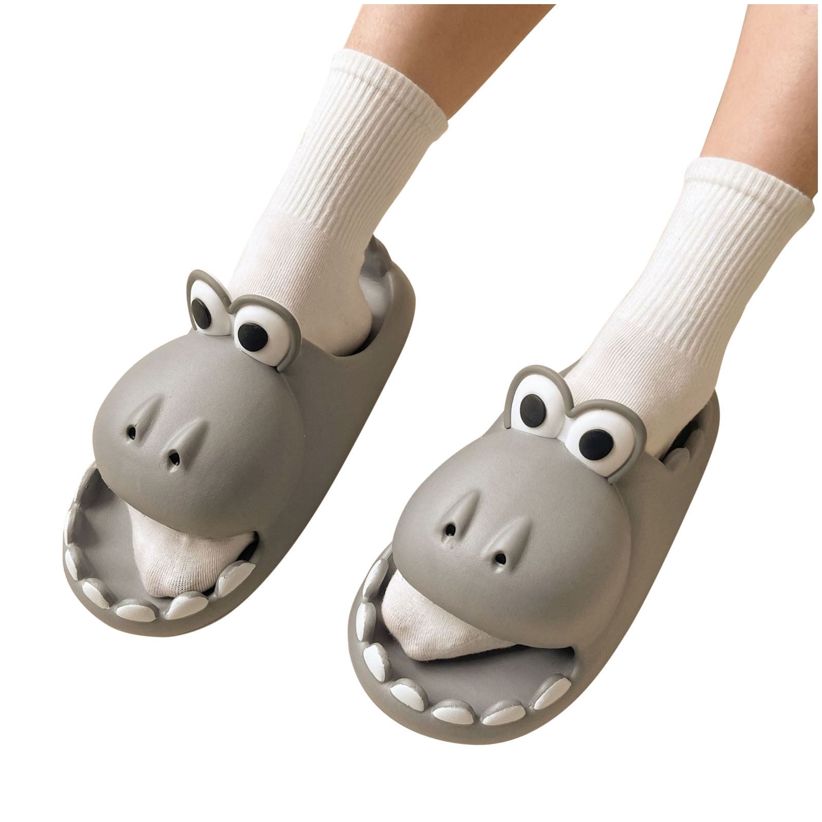Cameland Summer Couple Women Men Slippers Fashion Casual Dinosaur Bathroom Bath Shoes Walmart