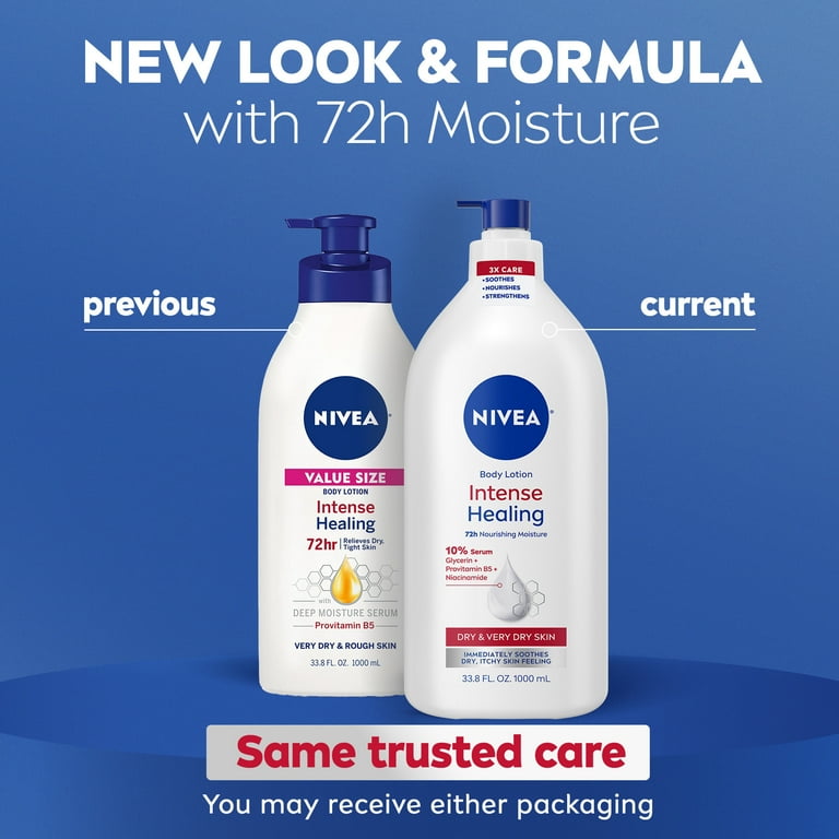 NIVEA Intense Healing Body Lotion for Very Dry and Itchy Skin