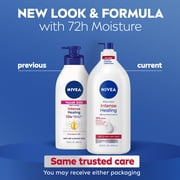 NIVEA Intense Healing Body Lotion for Very Dry and Itchy Skin, 72-Hour Moisturizer, Value Size 33.8 fl oz