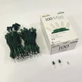 thumbnail image 3 of Brite Star 100 Count Mini String Christmas Lights, Clear - 22 feet Indoor/Outdoor Christmas Tree Lights with Green Wire, 3 of 19
