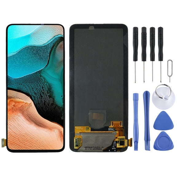 Cellphone Repair Parts  Original LCD Screen for Xiaomi Redmi K30 Pro 5G / Poco F2 Pro with Digitizer Full Assembly