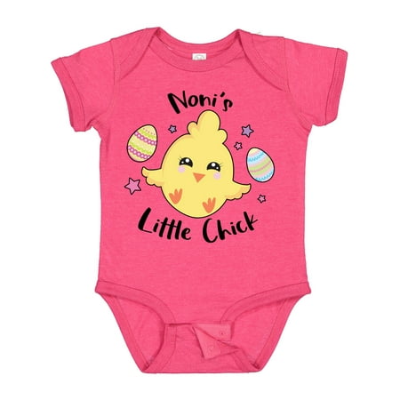 

Inktastic Happy Easter Noni s Little Chick Gift Baby Girl Bodysuit